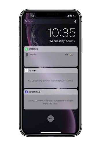 Widget Home Screen